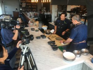 On the road with PBS Chef Show Simply Ming - Dennis Jensen Sound Mixer San Francisco