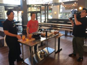 On the road with PBS Chef Show Simply Ming - Dennis Jensen Sound Mixer San Francisco